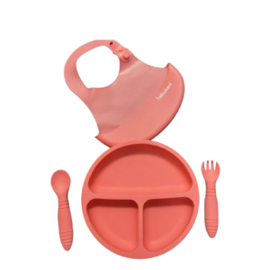 4pc silicon feeding set