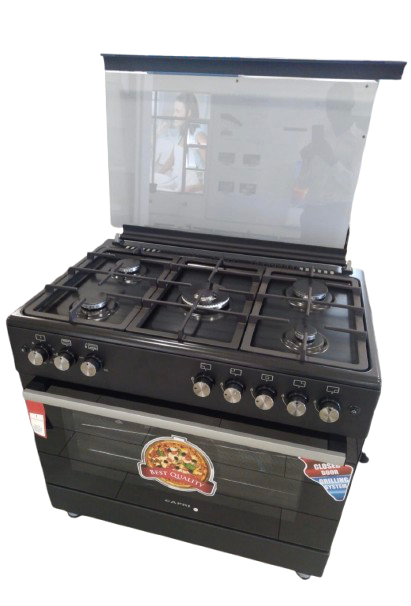 5 burner gas hob
