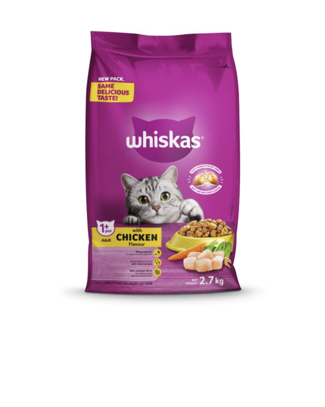 whiskas cat food 2.7kg