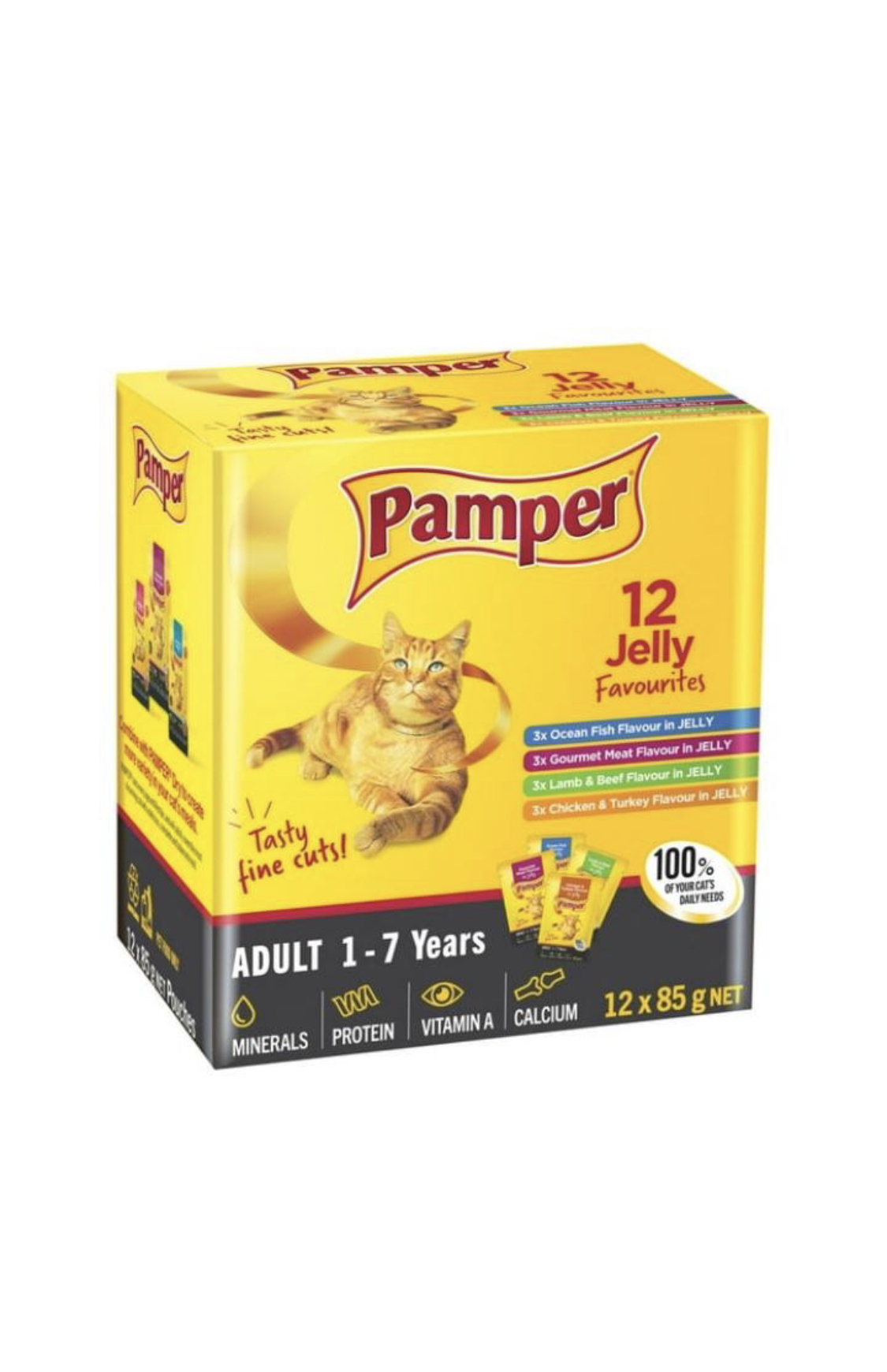 pamper satchet box of 12