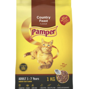 pamper cat food 1kg -2kg